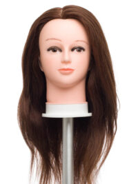 Manequim castanho-escuro